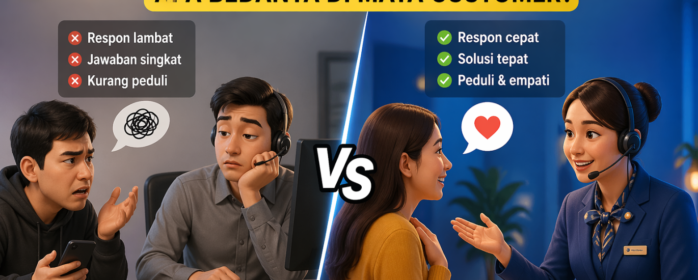 Pelayanan Biasa vs Service Excellence: