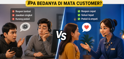 Pelayanan Biasa vs Service Excellence: