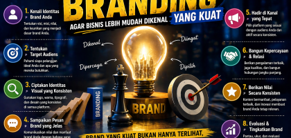 Strategi Membangun Branding yang Kuat agar Bisnis Lebih Mudah Dikenal