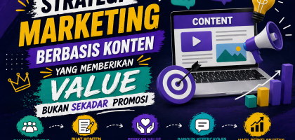 Strategi Marketing Berbasis Konten yang Memberikan Value, Bukan Sekadar Promosi