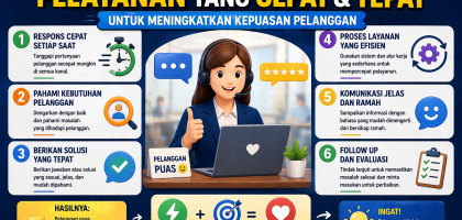 Cara Memberikan Pelayanan yang Cepat dan Tepat untuk Meningkatkan Kepuasan Pelanggan