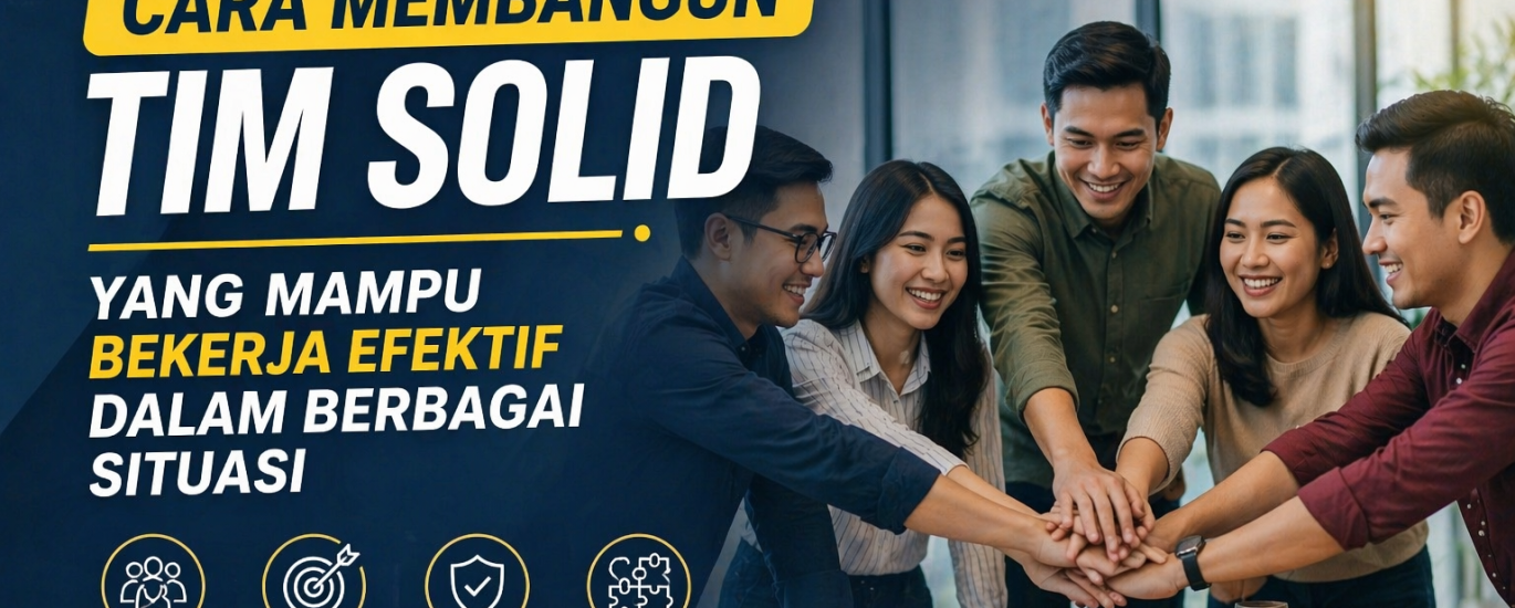 Cara Membangun Tim Solid yang Mampu Bekerja Efektif dalam Berbagai Situasi