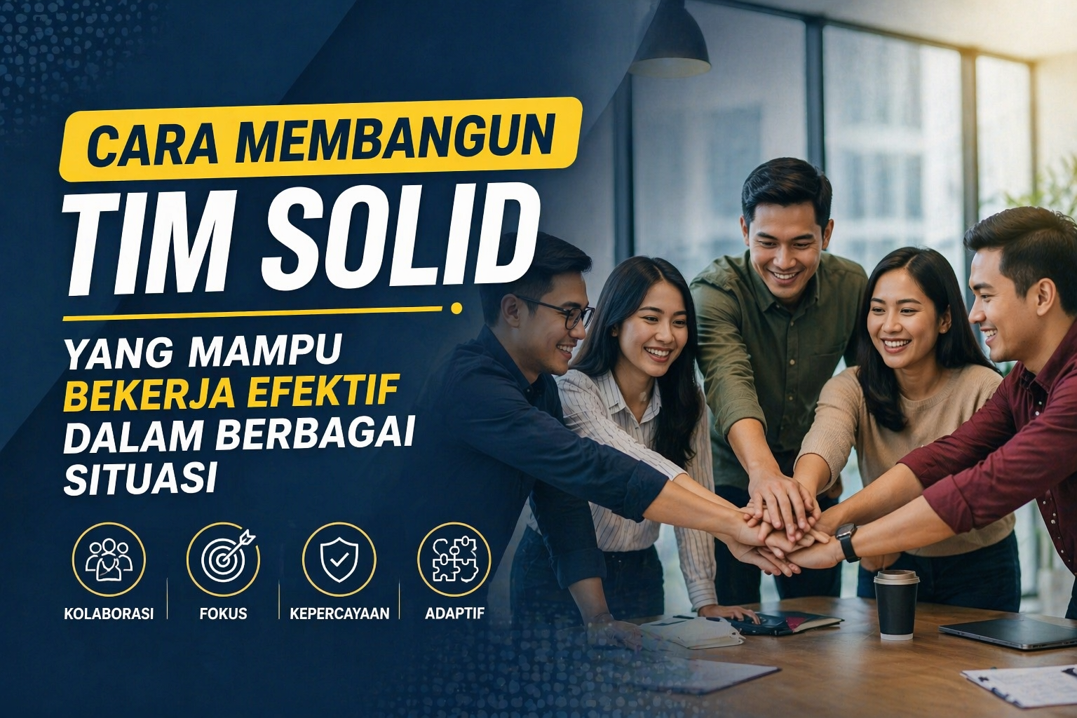 Cara Membangun Tim Solid yang Mampu Bekerja Efektif dalam Berbagai Situasi