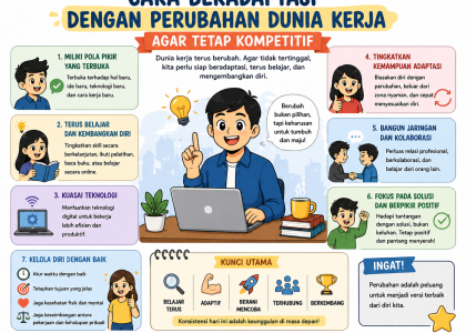 Cara Beradaptasi dengan Perubahan Dunia Kerja agar Tetap Kompetitif