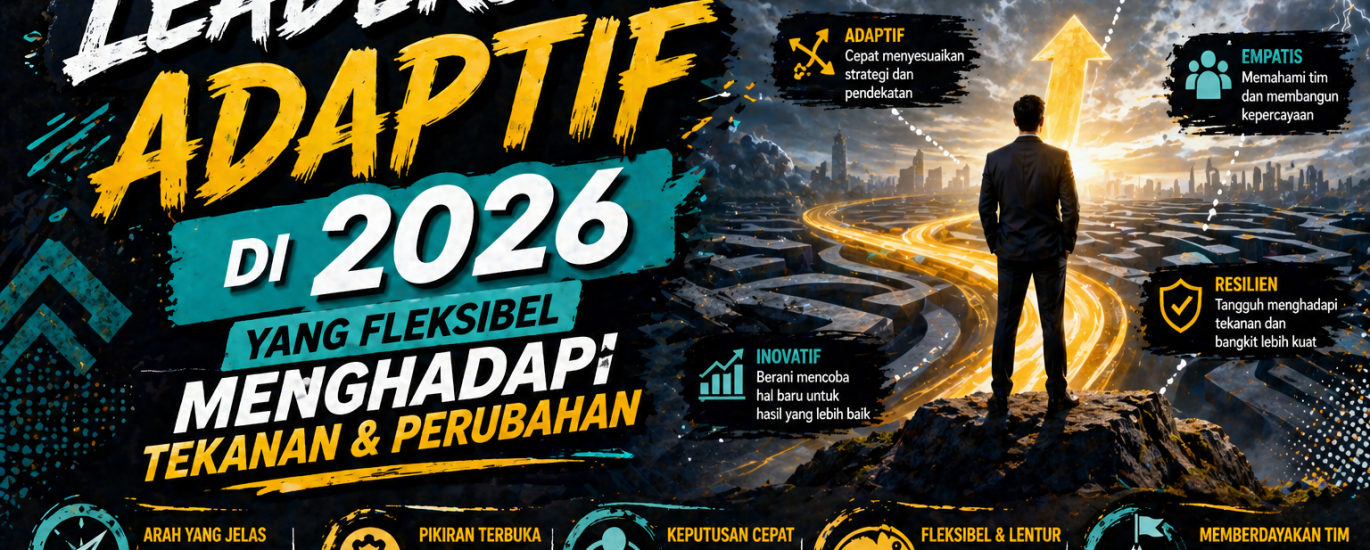 Leadership Adaptif di 2026 yang Fleksibel Menghadapi Tekanan dan Perubahan