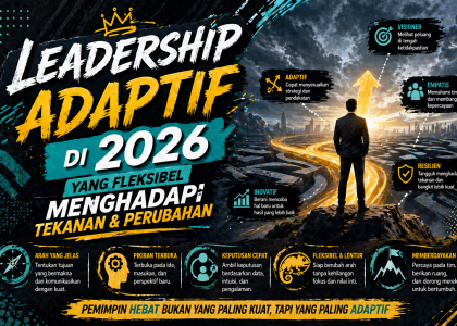 Leadership Adaptif di 2026 yang Fleksibel Menghadapi Tekanan dan Perubahan