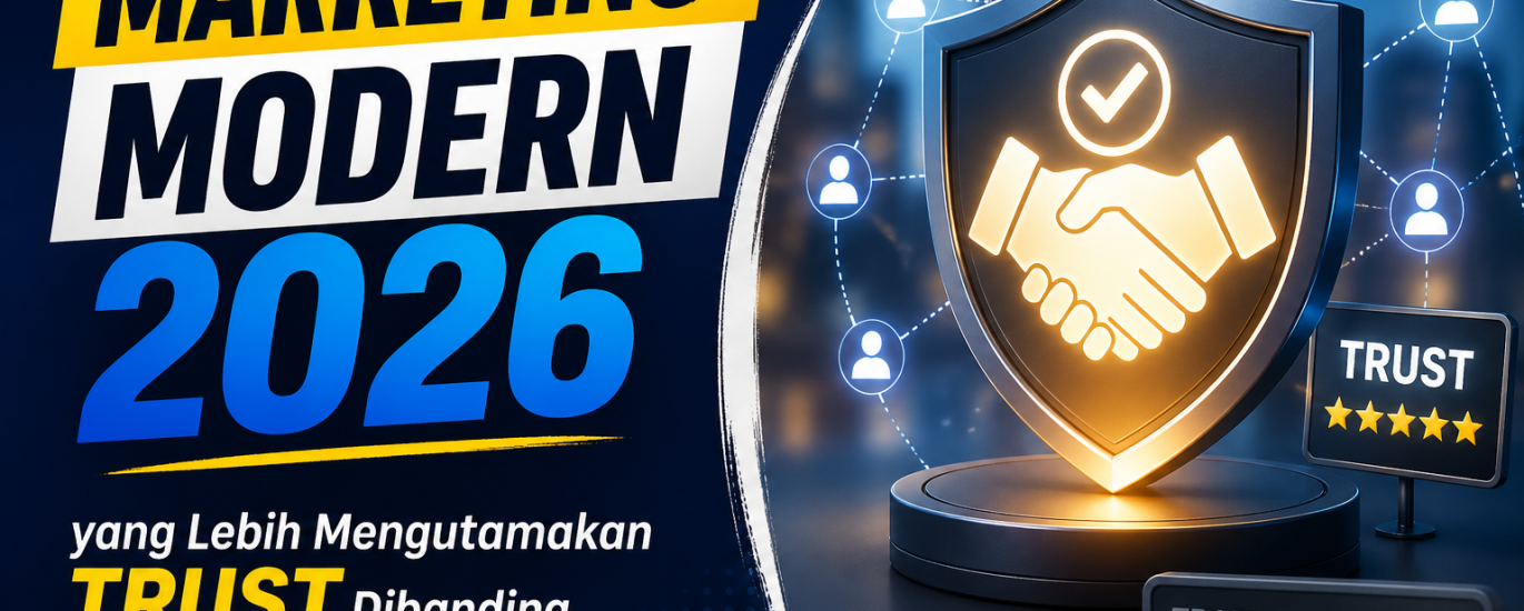 Marketing Modern 2026 yang Lebih Mengutamakan Trust Dibanding Sekadar Traffic