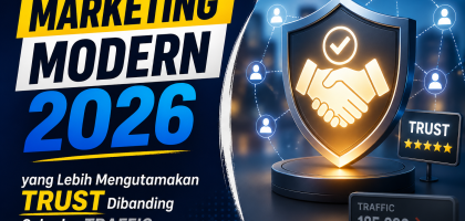 Marketing Modern 2026 yang Lebih Mengutamakan Trust Dibanding Sekadar Traffic