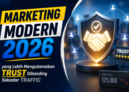 Marketing Modern 2026 yang Lebih Mengutamakan Trust Dibanding Sekadar Traffic
