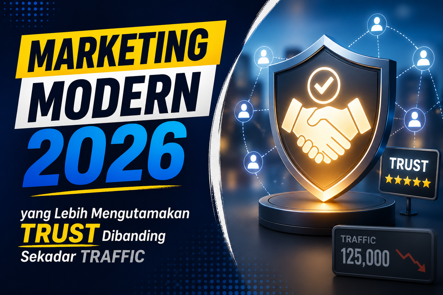 Marketing Modern 2026 yang Lebih Mengutamakan Trust Dibanding Sekadar Traffic