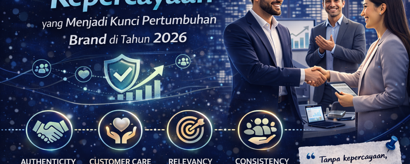Marketing Berbasis Kepercayaan yang Menjadi Kunci Pertumbuhan Brand di Tahun 2026