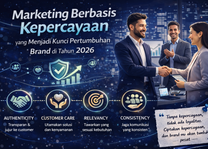 Marketing Berbasis Kepercayaan yang Menjadi Kunci Pertumbuhan Brand di Tahun 2026