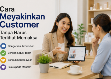 Cara Meyakinkan Customer Tanpa Harus Terlihat Memaksa