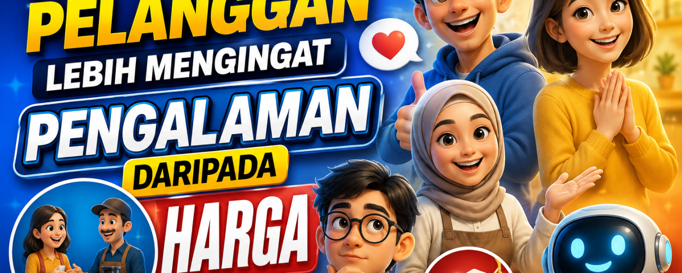 Pelanggan Lebih Mengingat Pengalaman