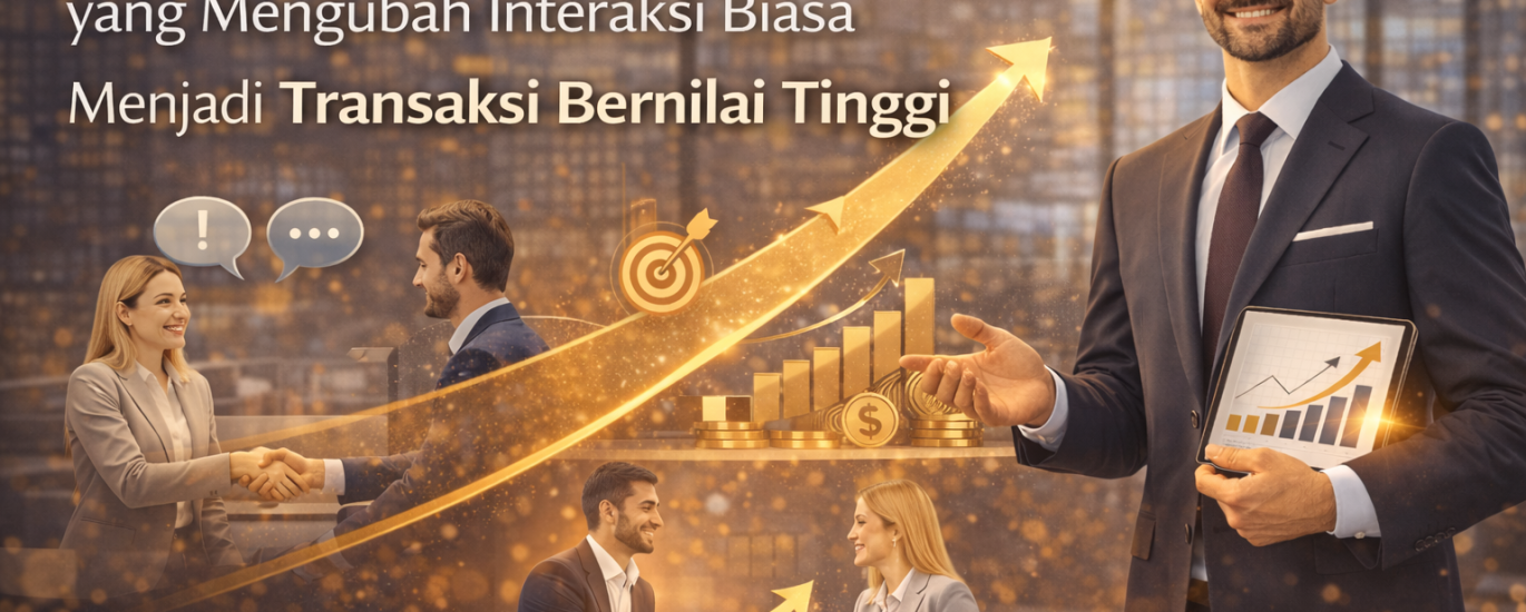 Strategi Sales Modern yang Mengubah Interaksi Biasa Menjadi Transaksi Bernilai Tinggi