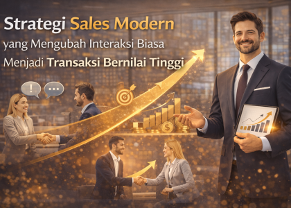 Strategi Sales Modern yang Mengubah Interaksi Biasa Menjadi Transaksi Bernilai Tinggi