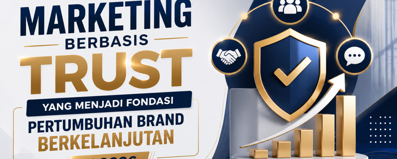 Marketing Berbasis Trust yang Menjadi Fondasi Pertumbuhan Brand Berkelanjutan di 2026