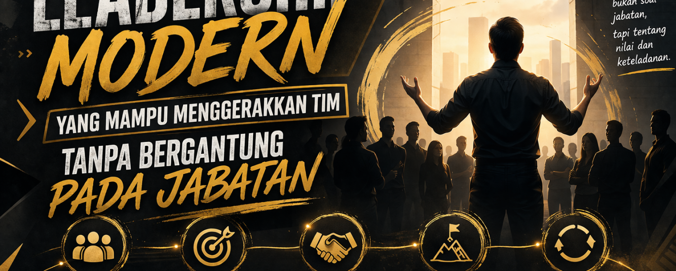 Leadership Modern yang Mampu Menggerakkan Tim Tanpa Bergantung pada Jabatan