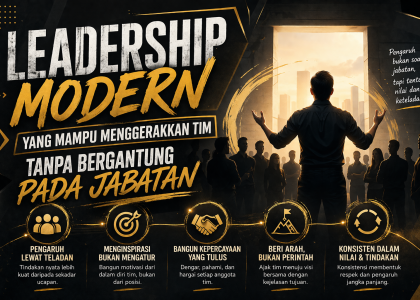 Leadership Modern yang Mampu Menggerakkan Tim Tanpa Bergantung pada Jabatan