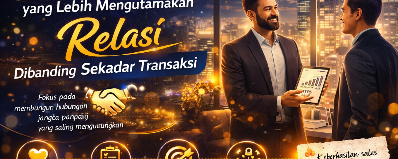Strategi Sales 2026 yang Lebih Mengutamakan Relasi Dibanding Sekadar Transaksi