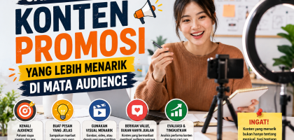 Cara Membuat Konten Promosi yang Lebih Menarik di Mata Audience