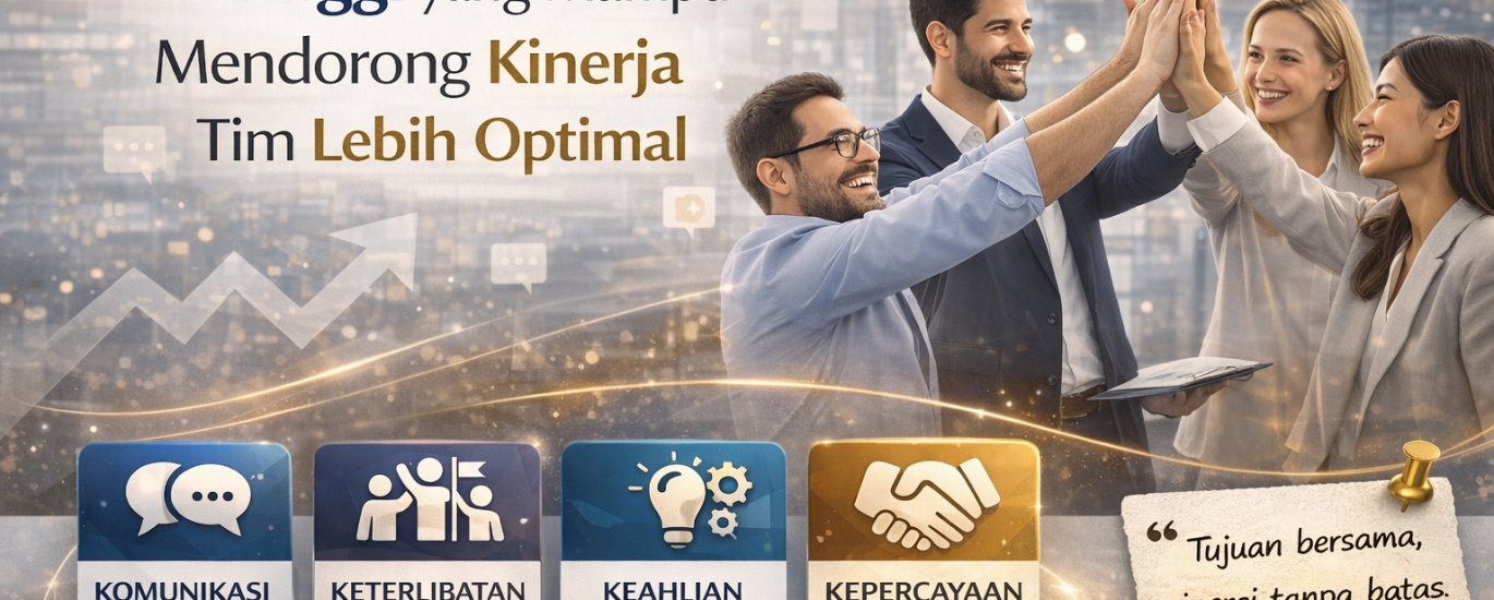 Teamwork Berkualitas Tinggi yang Mampu Mendorong Kinerja Tim Lebih Optimal