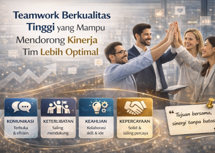Teamwork Berkualitas Tinggi yang Mampu Mendorong Kinerja Tim Lebih Optimal