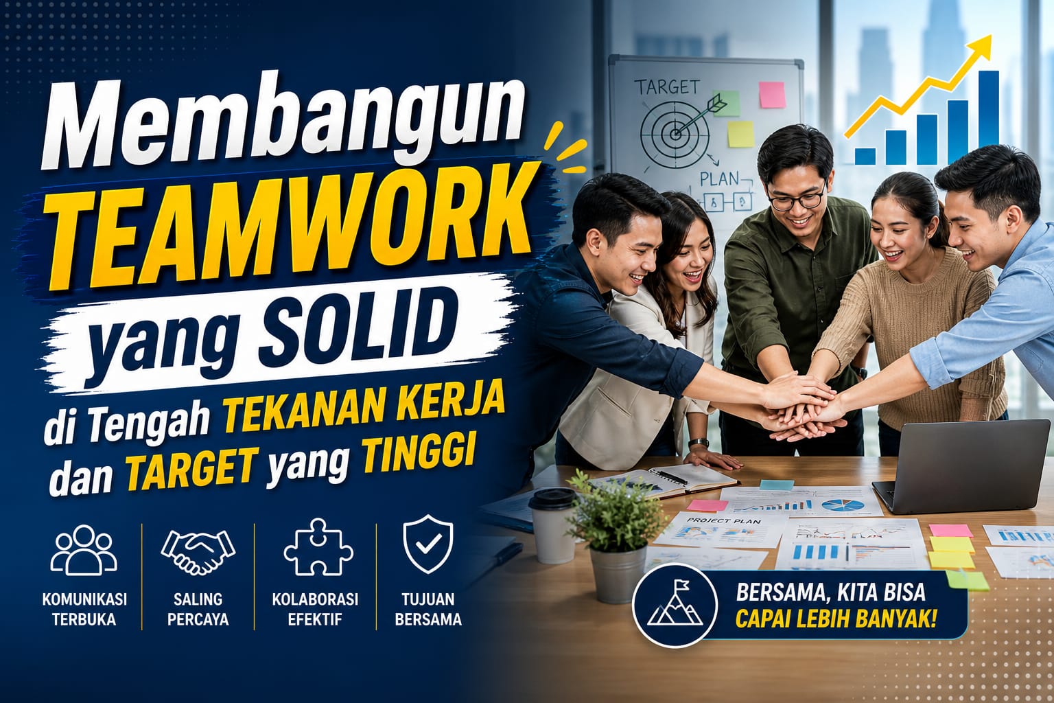 Membangun Teamwork yang Solid di Tengah Tekanan Kerja dan Target yang Tinggi