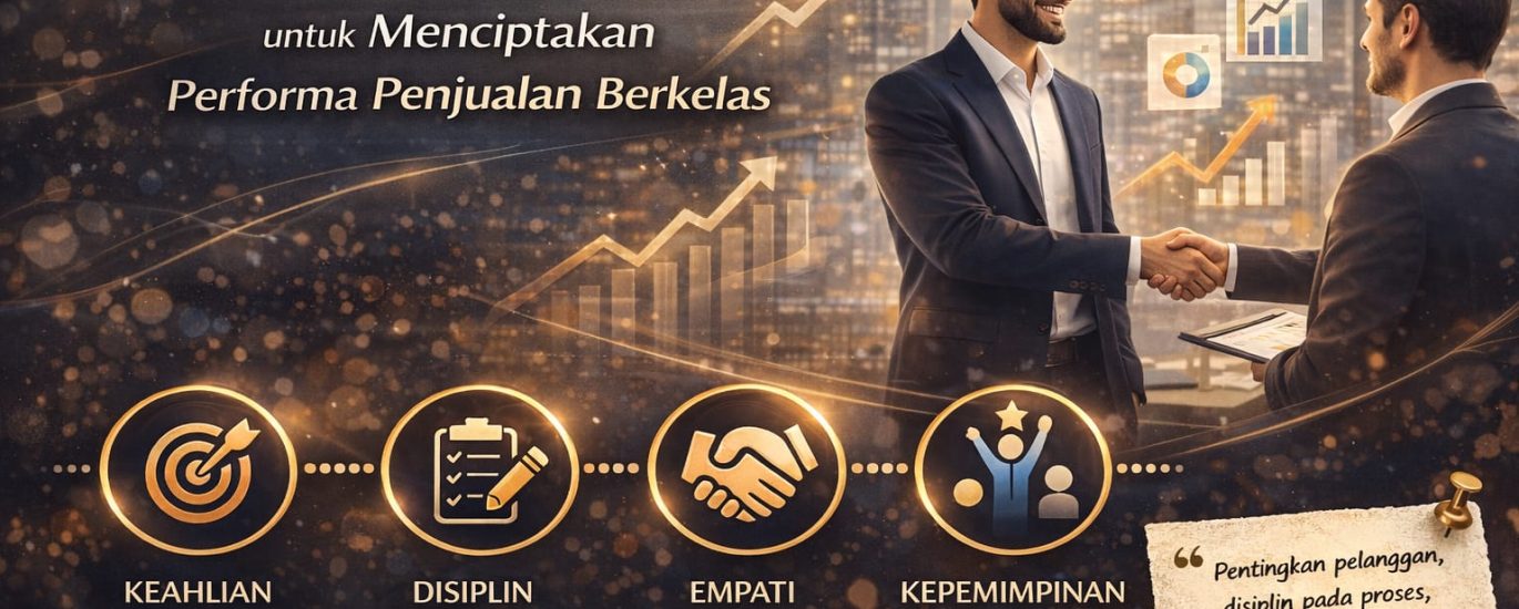 Sales Excellence sebagai Fondasi Utama untuk Menciptakan Performa Penjualan Berkelas