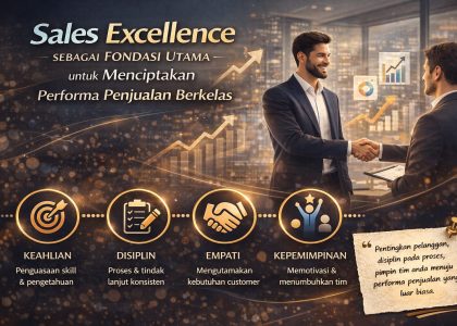 Sales Excellence sebagai Fondasi Utama untuk Menciptakan Performa Penjualan Berkelas