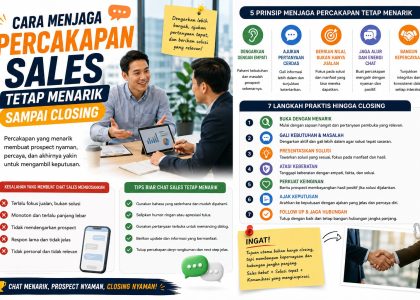 Cara Menjaga Percakapan Sales Tetap Menarik sampai Closing