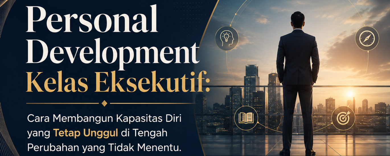 Personal Development Kelas Eksekutif: Cara Membangun Kapasitas Diri yang Tetap Unggul di Tengah Perubahan yang Tidak Menentu