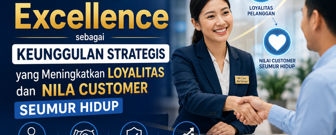 Service Excellence sebagai Keunggulan Strategis yang Meningkatkan Loyalitas dan Nilai Customer Seumur Hidup