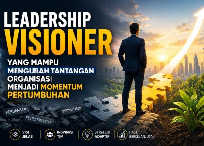 Leadership Visioner yang Mampu Mengubah Tantangan Organisasi Menjadi Momentum Pertumbuhan