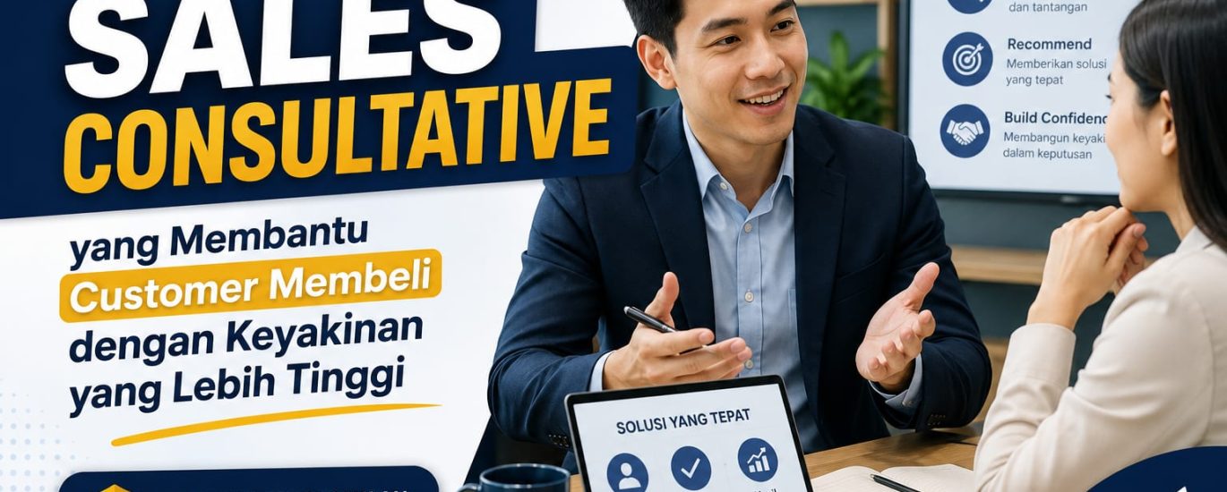 Strategi Sales Consultative yang Membantu Customer Membeli dengan Keyakinan yang Lebih Tinggi