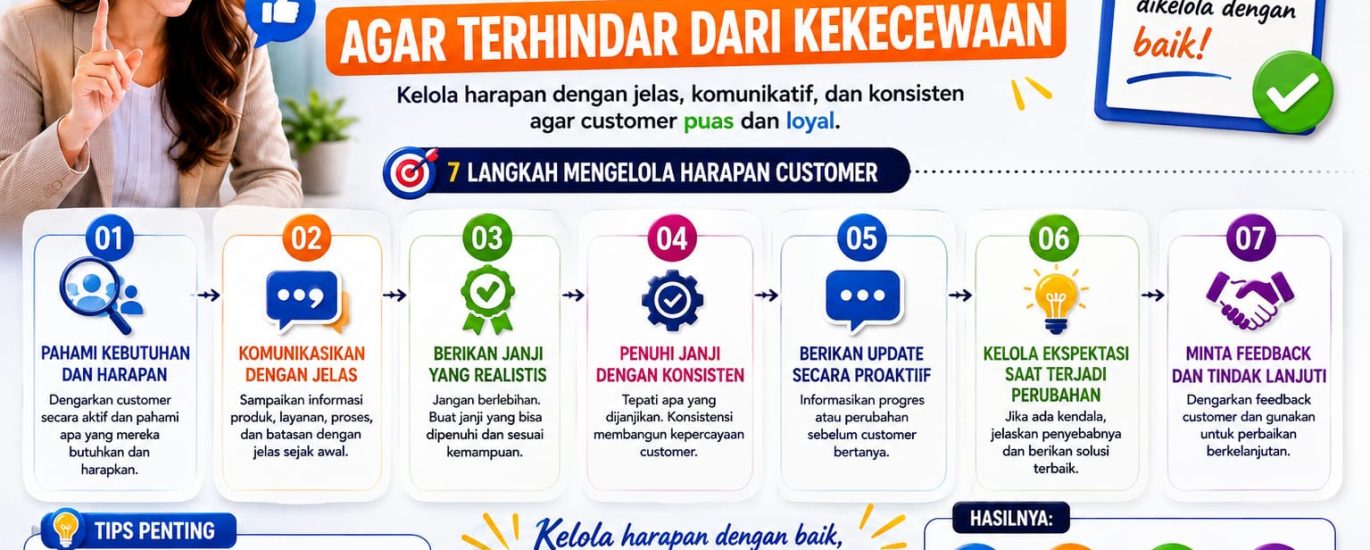 Cara Mengelola Harapan Customer agar Terhindar dari Kekecewaan