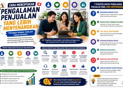 Cara Menciptakan Pengalaman Penjualan yang Lebih Menyenangkan