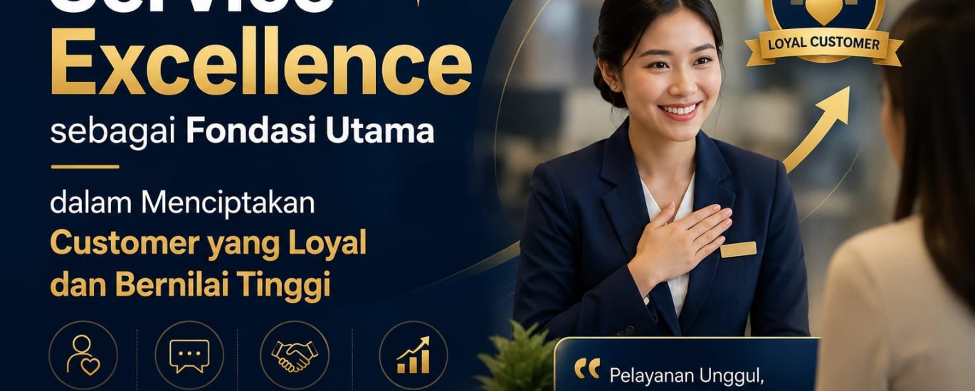 Service Excellence sebagai Fondasi Utama dalam Menciptakan Customer yang Loyal dan Bernilai Tinggi