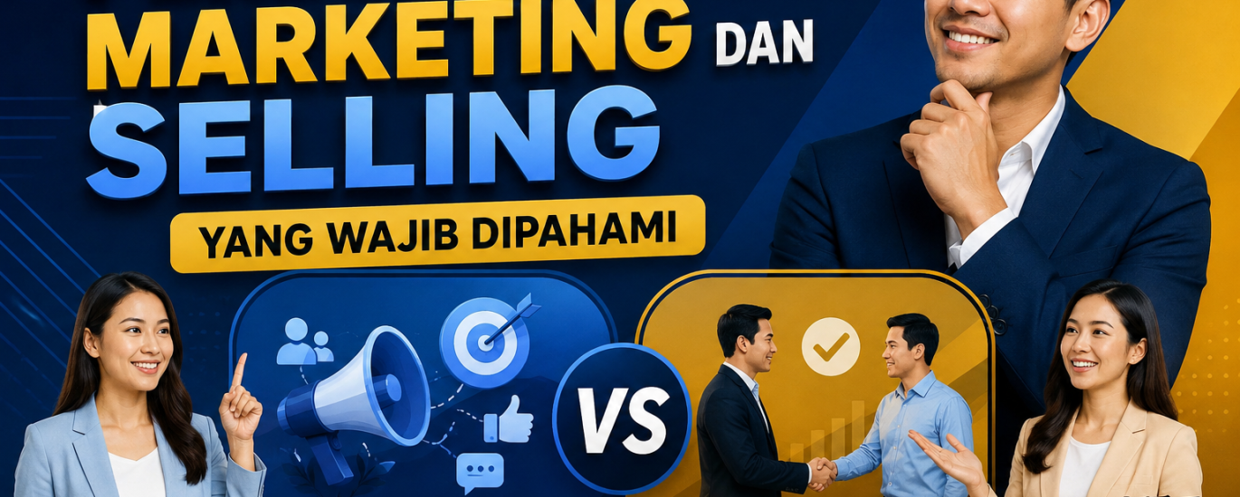 Perbedaan Marketing dan Selling
