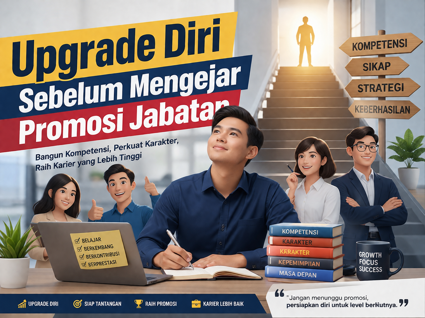 Upgrade Diri Sebelum Mengejar Promosi