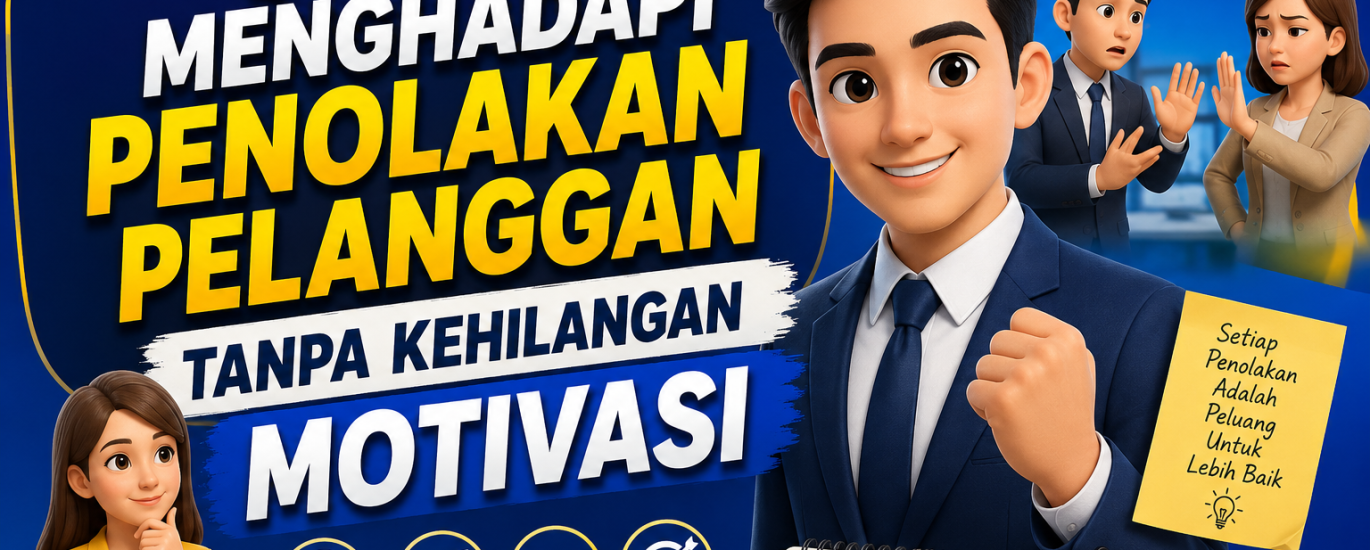 Cara Menghadapi Penolakan Pelanggan