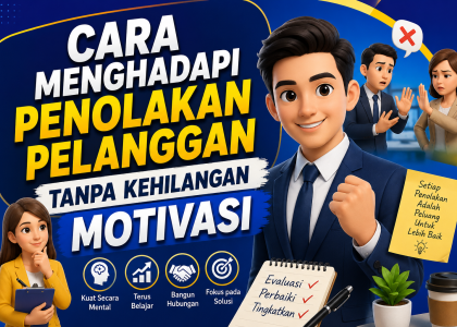 Cara Menghadapi Penolakan Pelanggan