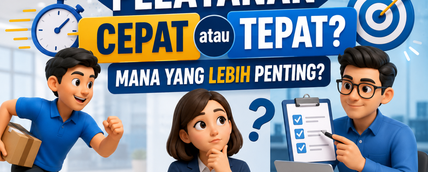 Pelayanan Cepat atau Tepat?