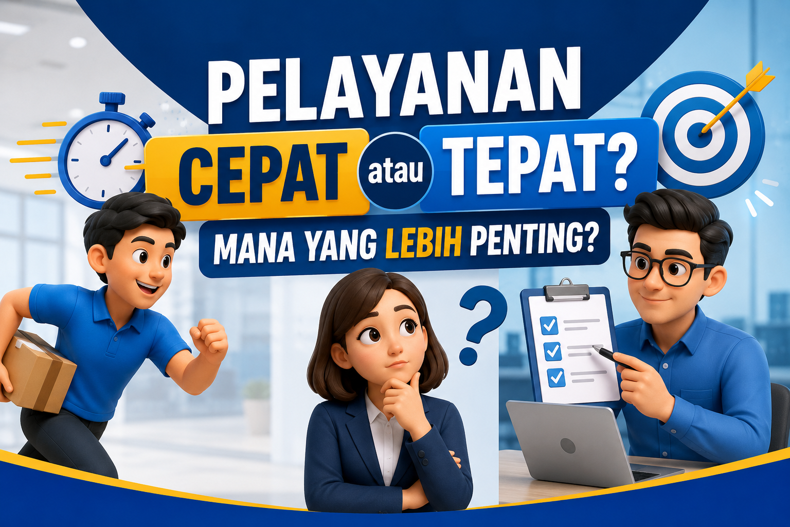 Pelayanan Cepat atau Tepat?
