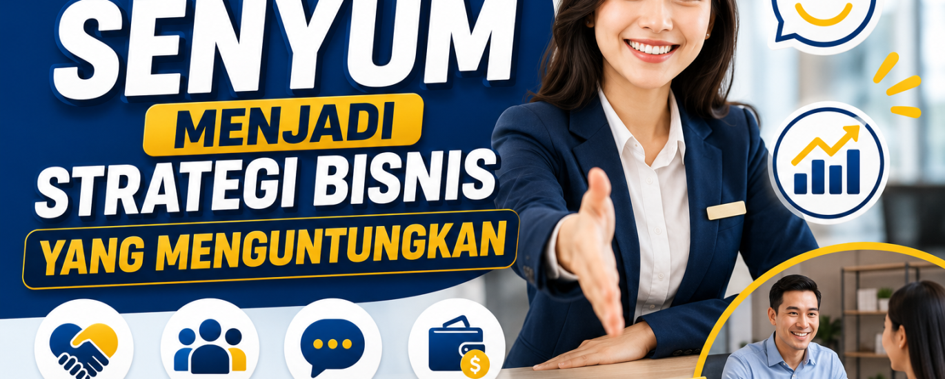Ketika Senyum Menjadi Strategi Bisnis