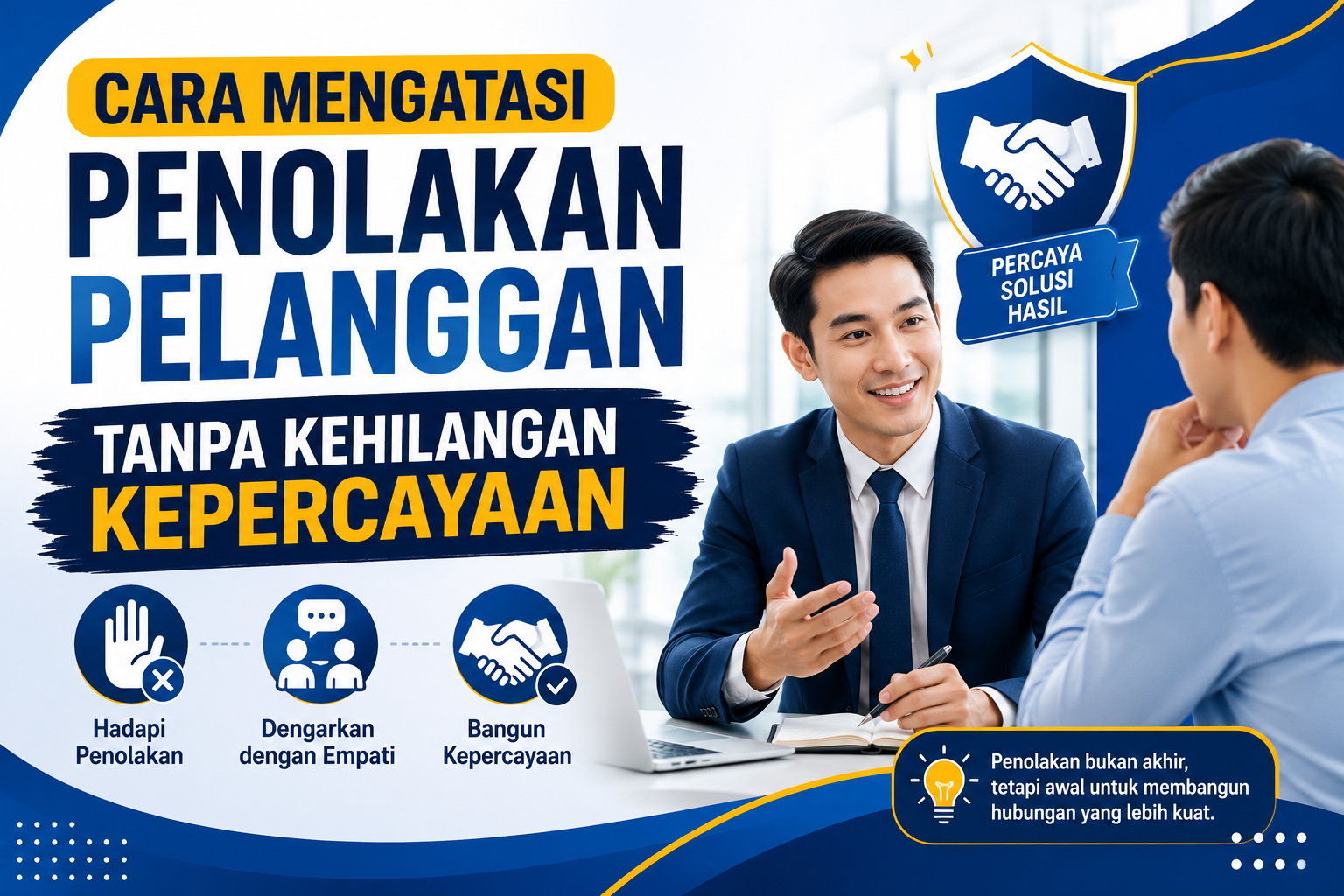 Cara Mengatasi Penolakan Pelanggan
