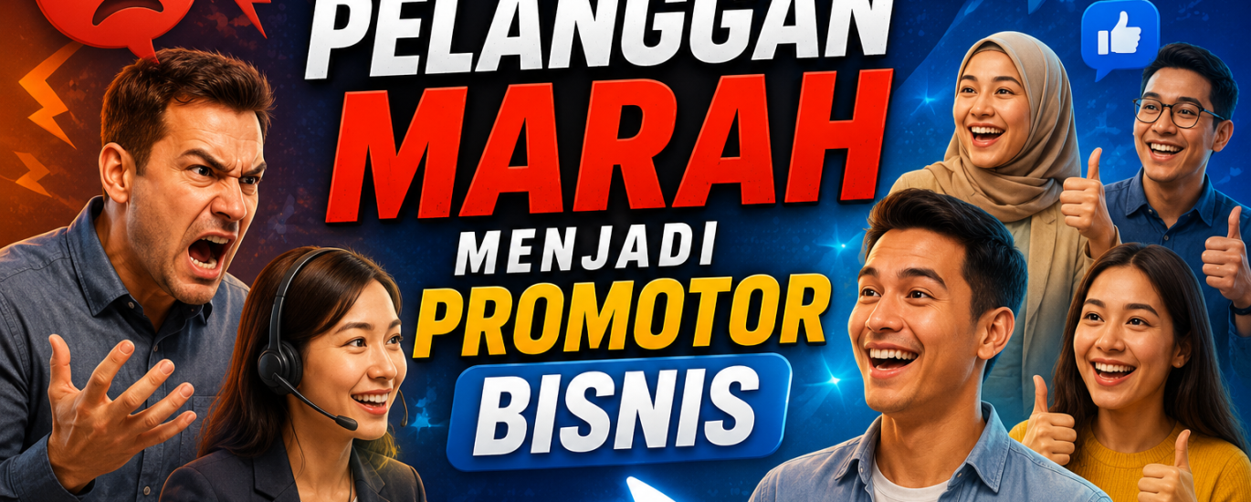 Pelanggan Marah Menjadi Promotor
