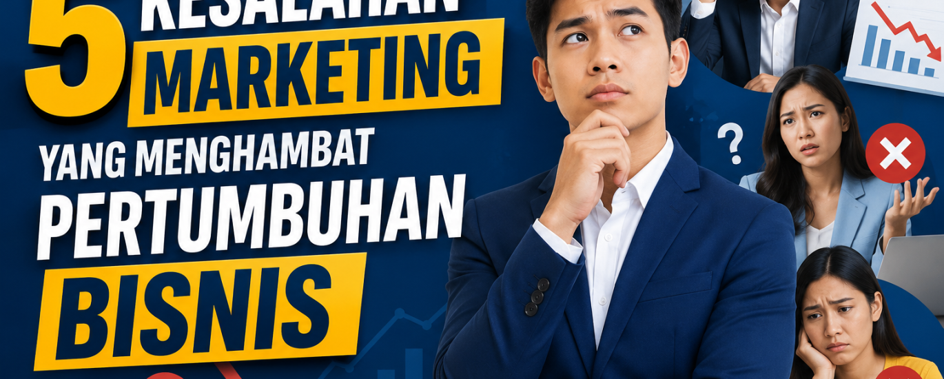 5 Kesalahan Marketing yang Menghambat