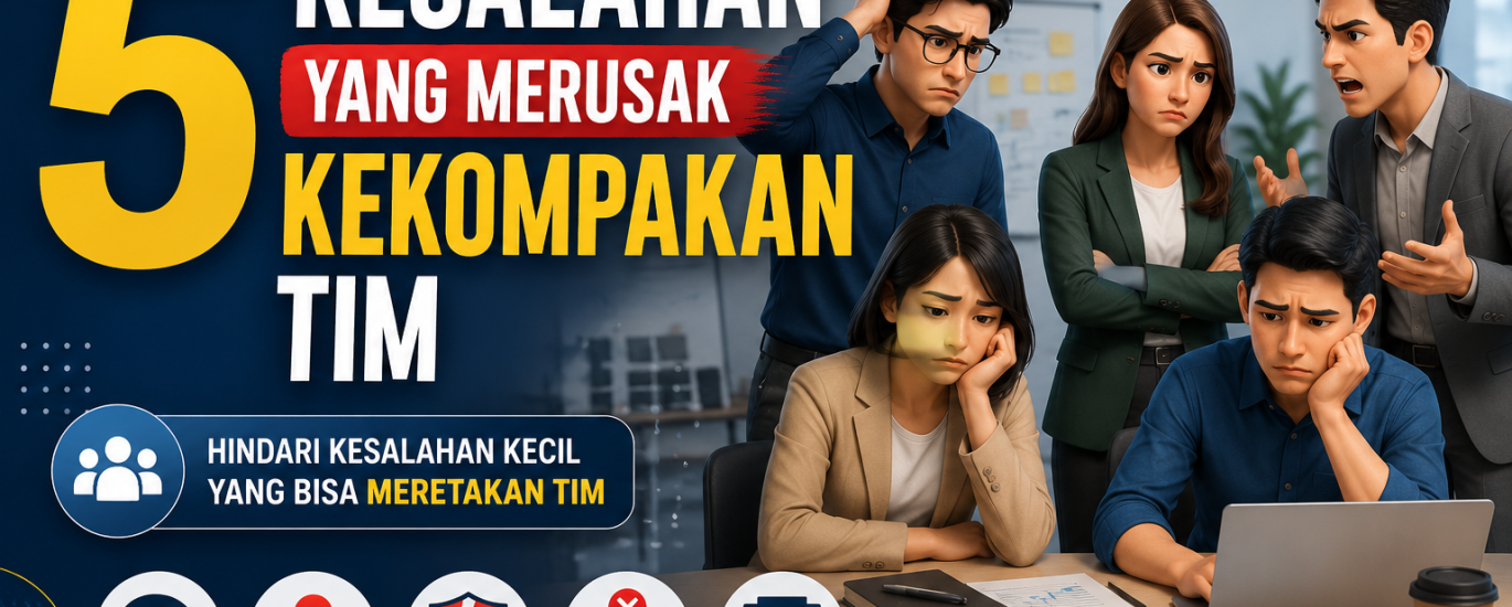 Kesalahan yang Merusak Kekompakan Tim