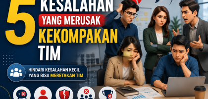 Kesalahan yang Merusak Kekompakan Tim